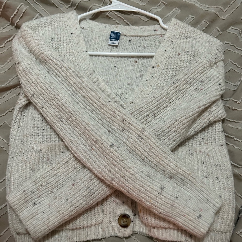 old navy spot cardigan